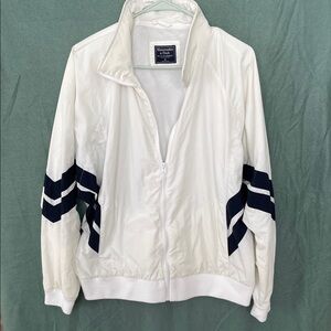 Abercrombie & Fitch White Top with Black Label nice condition